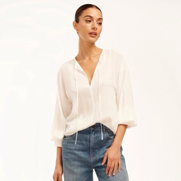 EQUIPMENT FEMME Silk Top XS - Picture 1 of 9